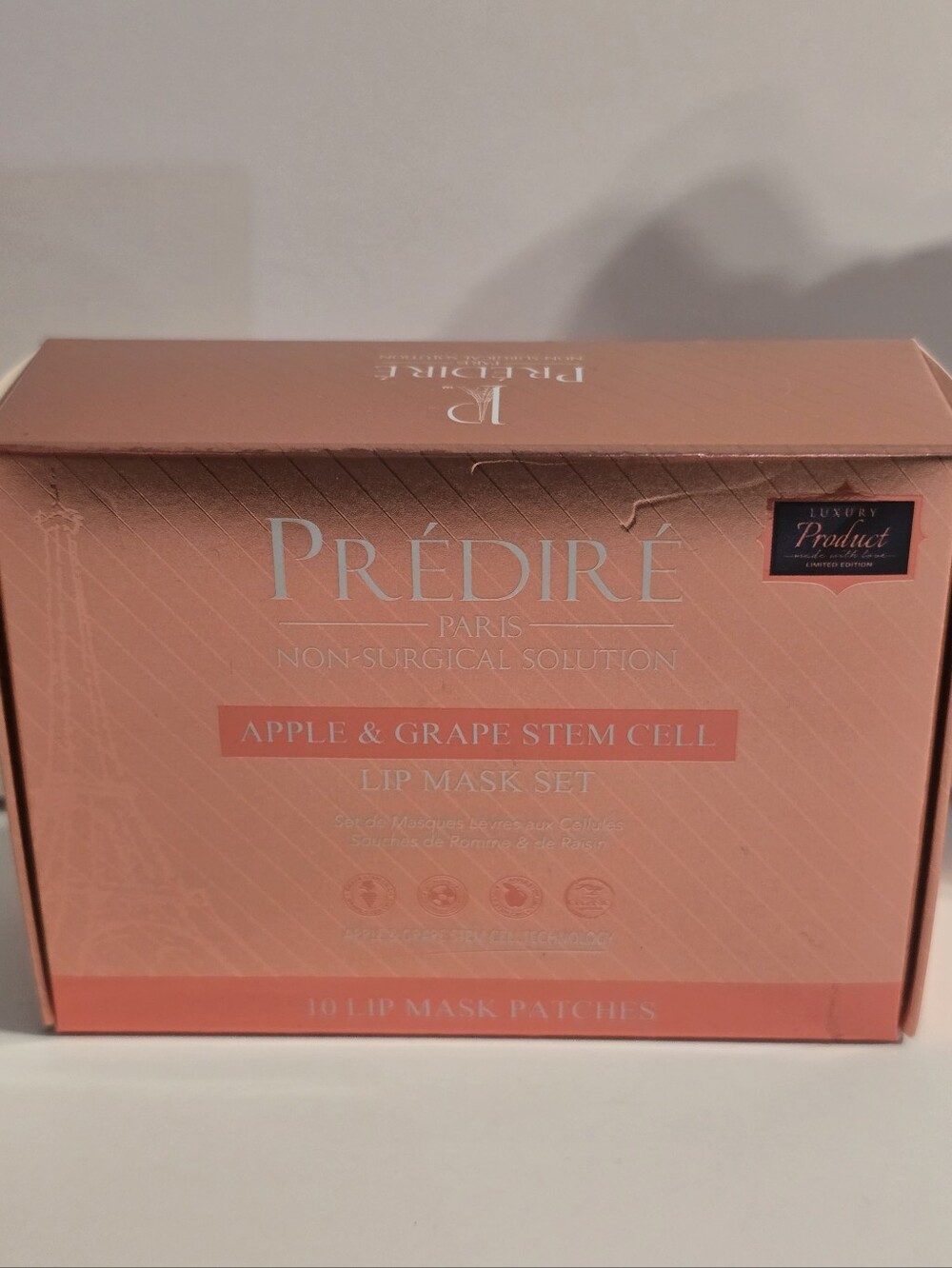 Prédiré Apple & Grape Stem Cell Lip Mask Set - Peach Pink